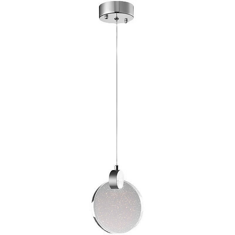 Підвісний світильник срібний Led 5W 4000K Chrome Coin 260118-100007217
