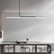 Підвісні світильники Simple long L-100 cm Led 40W / L-130 cm Led 48W 4000K Black / White 250358-100004228