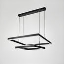Підвісний світильник Square D600 L400 + L600 Led 175W 3000K 4000K 6000K Black 250218-100004181