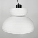 Підвісна люстра біла з абажуром D-40/50/60 cm E27 White 250918-100002084