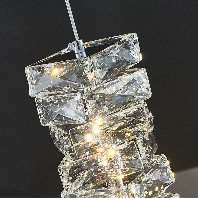 Підвісний світильник  H-46 cm W-12 cm Led 5W Chrome Care luxury 240522-100003272