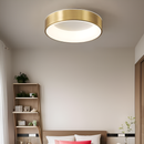Стельові золоті світильники з білим круглі H-10 cm 3000K 4000K 6000K D-30 cm Led 25W / D-40 cm Led 35W / D-50 cm Led 45W Ceiling Gold 241258-100003985