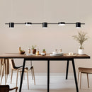 Люстра видовжена чорна L-125 cm Led 40W 3000K-60000K Black Ray Boshi 260622-100008136