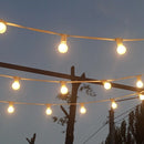 Гірлянда вулична біла під лампи L-13м E27х20 IP65 Black Fairy Garland 251064-100006429