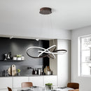 Люстра кавова D-50 cm Led 70W 3000K-6000K Coffee Knot 230361-100001510