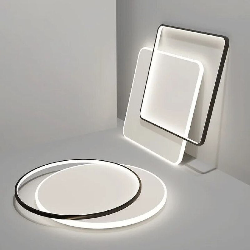 Стельовий світильник Double geometry L-47 cm Led 40W 3000K-6000K Black + White 240476-100003225