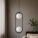 Підвісний світильник Faro Bollo D-18.5cm E14 Black 250563-100004828