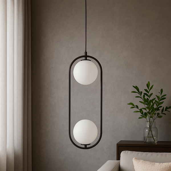 Підвісний світильник Faro Bollo D-18.5cm E14 Black 250563-100004828