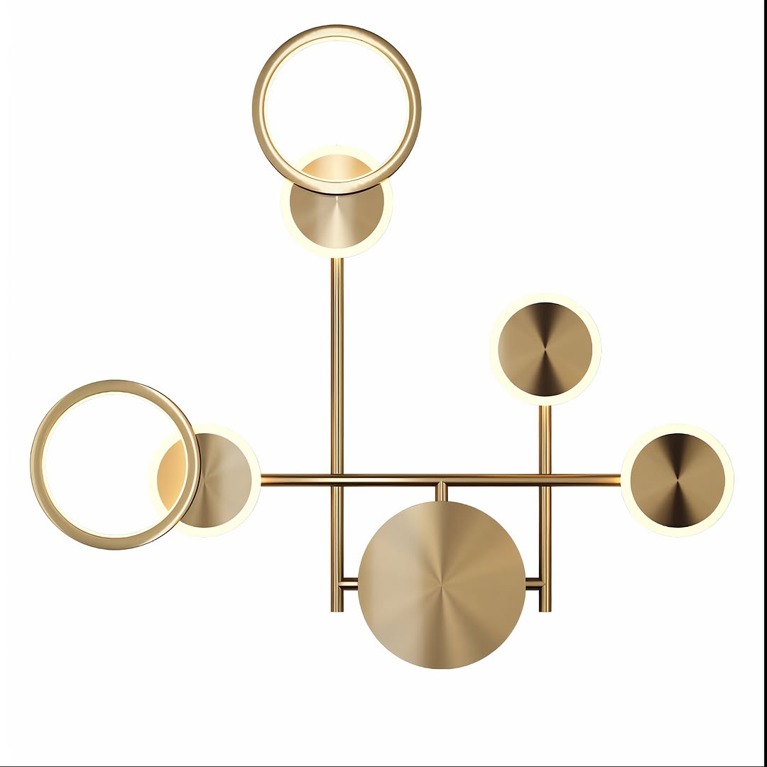 Настінний світильник Molecular L-62 cm Led 28W Gold 250219-100004127