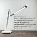 Настільна лампа біла світлодіодна Led 8W White Parker 250960-100005904