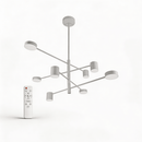 Люстра біла з пультом D-100 cm Led 75W 2800K-6000K White Satellite 260948-100008908