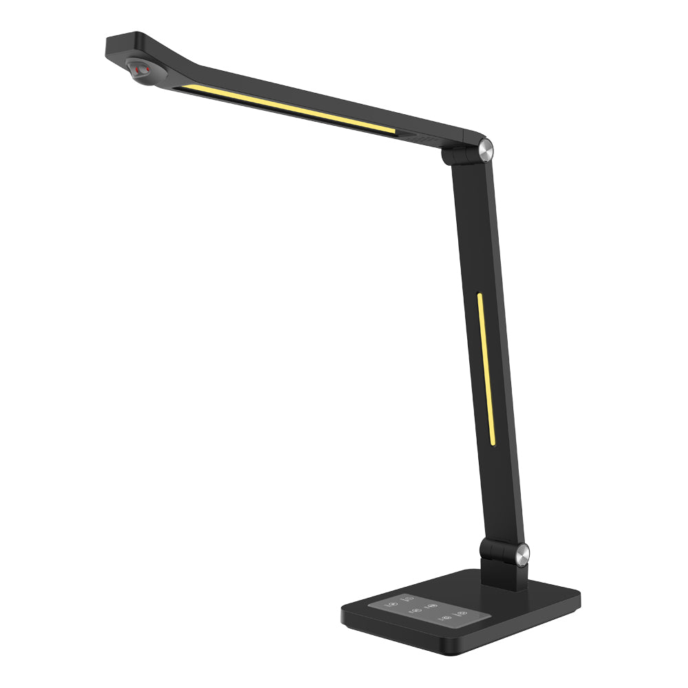 Настільна лампа чорна Led 10W Black Hilton 250960-100005912