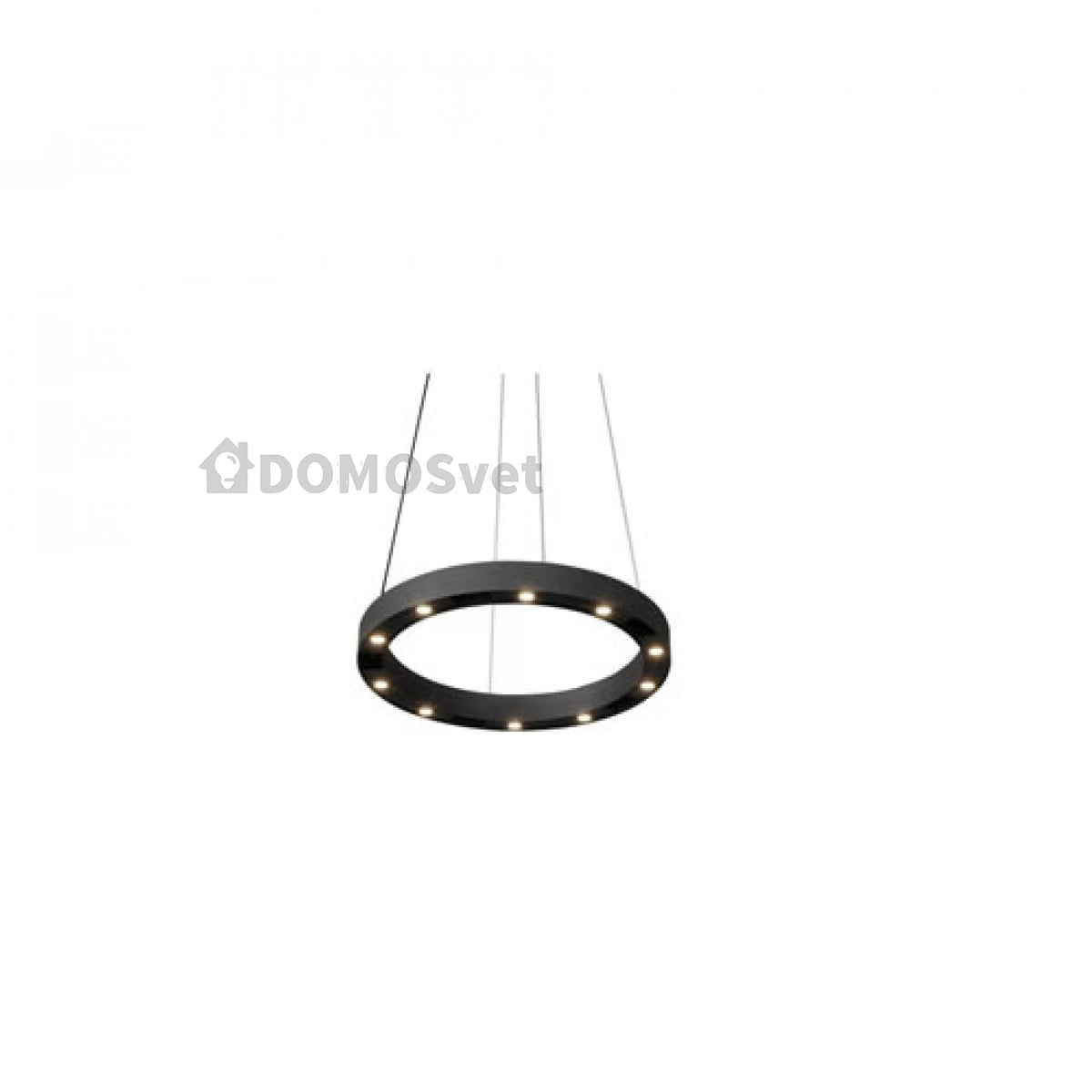 Люстра Modern Circle black 3000К D-60 см 10*3W IP20 230801-100002423