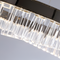 Люстра підвісна чорна кругла D-60 cm Led 50W Black Circle ice 250835-100005881
