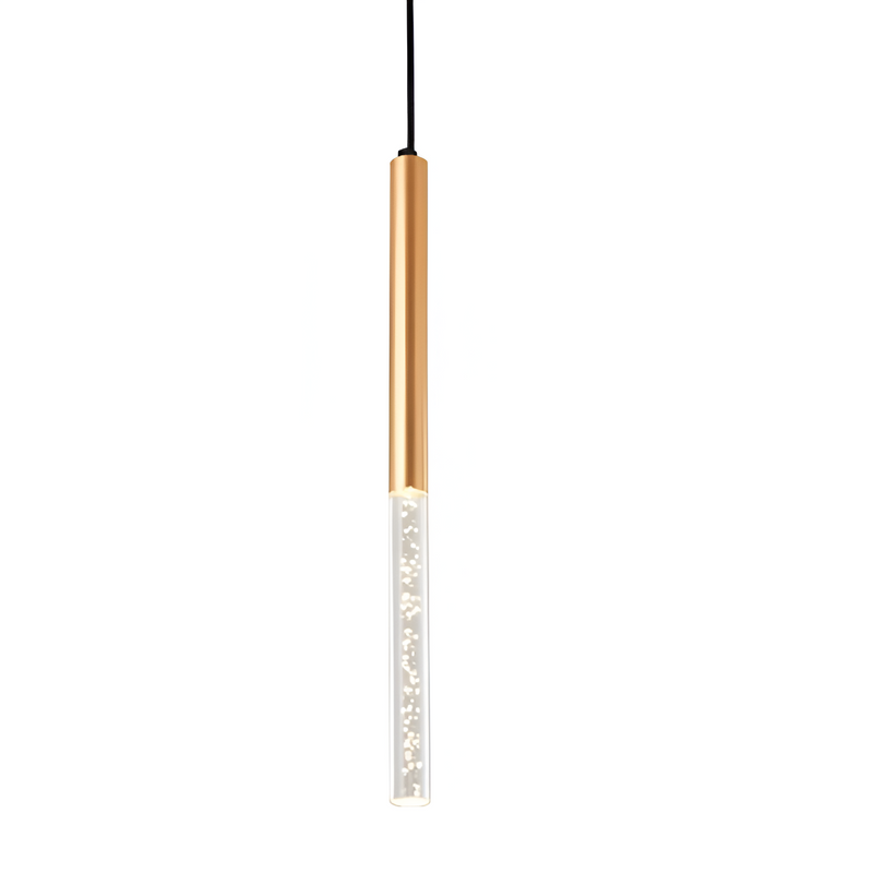 ПІдвісний світильник золотий латунь Led 3W 4000K Gold Bubble Tube 250934-100002044