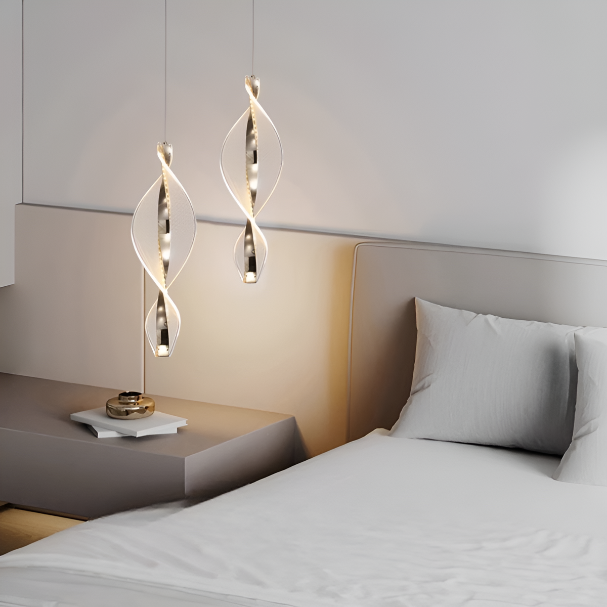 Підвісний світильник золотий Led 11W 4000К Gold Jellyfish 250735-100005457
