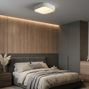 Стельова люстра біла з пультом у 2-х розмірах L-50 cm / L-60 cm Led White Gofre 250819-100005781