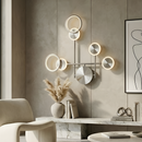 Настінний світильник срібний Molecular L-62 cm Led 28W Chrome 260119-100007014