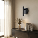 Настінний поворотний світильник чорний з вимикачем D-10.5 cm Led 4W 4000K Black Spot 260135-100007323