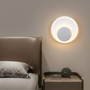 Настінний світильник білий D-21 cm Led 7W 3000K White Circle 260309-100007713