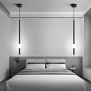 Підвісний світильник Tube H-60cm / H-90cm Black + White Elegant 4000К 250618-100005154