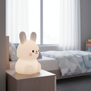 Настільна дитяча лампа зайчик з димуванням H-14.8 cm RGB White Rabbit 260164-100007313