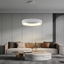 Підвісні люстри білі D-40 cm / D-50 cm Led White Gofre 260322-100007621