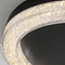 Стельові люстр чорні D-46 cm / D-57 cm Led Black Ice ceiling 251018-100006337