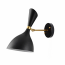 Настінний світильник чорний H-28.5 cm E27 Black Quinn 260877-100008583