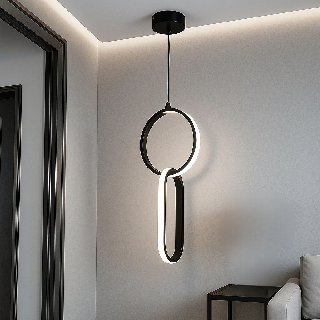 Підвісний світильник Clip Circle 26W 3000-6000K Black 250635-100005138