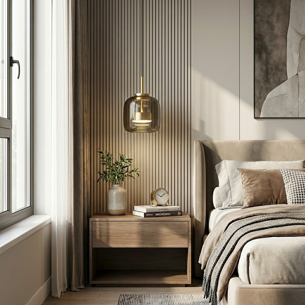 Підвісний світильник димчастий D-23 cm Led 9W 3000-6000K Grey+Gold Jube 251231-100006779