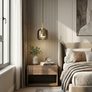 Підвісний світильник димчастий D-23 cm Led 9W Grey+Gold Jube 251231-100006779