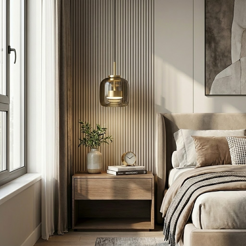 Підвісний світильник димчастий D-23 cm Led 9W Grey+Gold Jube 251231-100006779