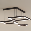 Люстра Square Black L-80+60+40cm 250518-100004779