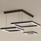 Люстра Square Black L-80+60+40cm 250518-100004779