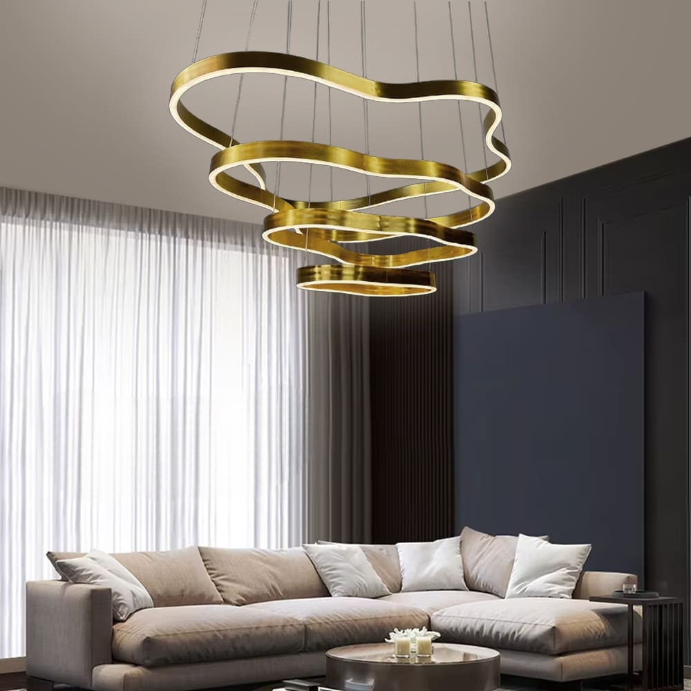 Люстра Celestial L-100cm 100W Gold 250518-100004836