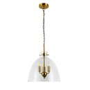 Підвісний світильник прозорий D-33 cm E14 Clear+Gold Vistal 250931-100006070