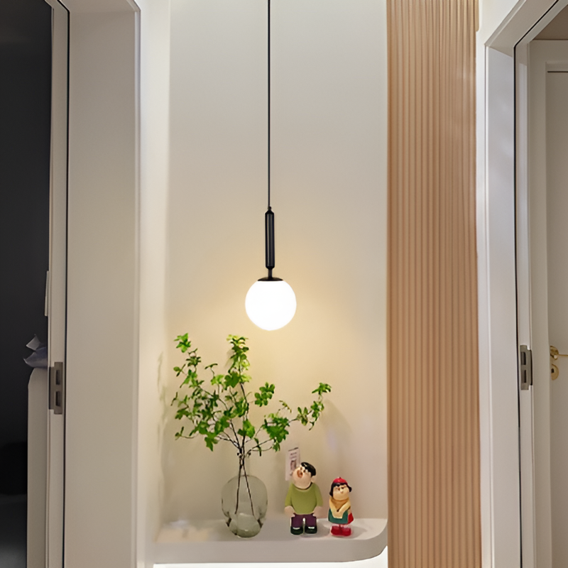 Підвісний світильник Bollo Faro D-15cm E27 Black 250518-100005022