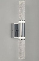 Настінний світильник срібний H-37 cm Led 6W Chrome Relief 251222-100006765