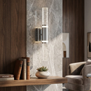 Настінний світильник срібний H-37 cm Led 6W Chrome Relief 251222-100006765