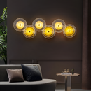 Настінний світильник золотий L-92 cm Led 18W Gold Agapi 251017-100006242
