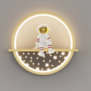 Настінні світильники космонавти H-25 cm Led 25W White / Gold Astronaut 250958-100002049