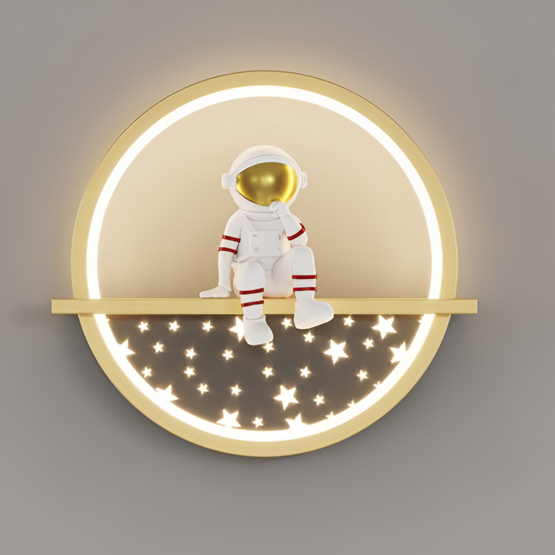 Настінні світильники космонавти H-25 cm Led 25W White / Gold Astronaut 250958-100002049