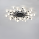 Люстра чорна стельова на 30 променів D-105 cm Black Fun 251227-100006884