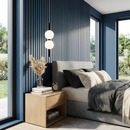 Підвісний світильник чорний Led 6W 3000K-6000K Black+White Pearls 260131-100007140