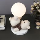 Настільна лампа дитяча ведмедик H-26 cm G9 White+Brown Bear 251231-100006944