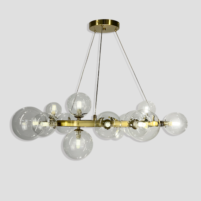 Люстра Modo clear bubble 15xG9 Gold + Clear 250418-100004412