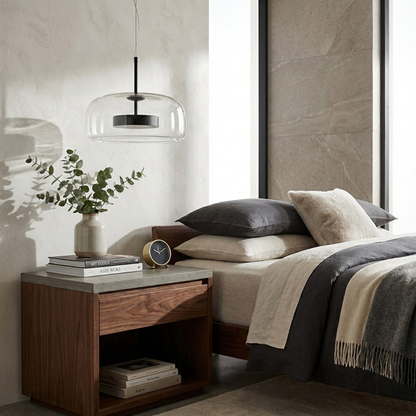 Підвісний світильник прозорий D-33 cm Led 9W Black+Clear Jube 251131-100006752