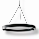Підвісна люстра чорна з пультом L-50 cm Led 70W 2800K-6000K Black Kukho 260248-100007400