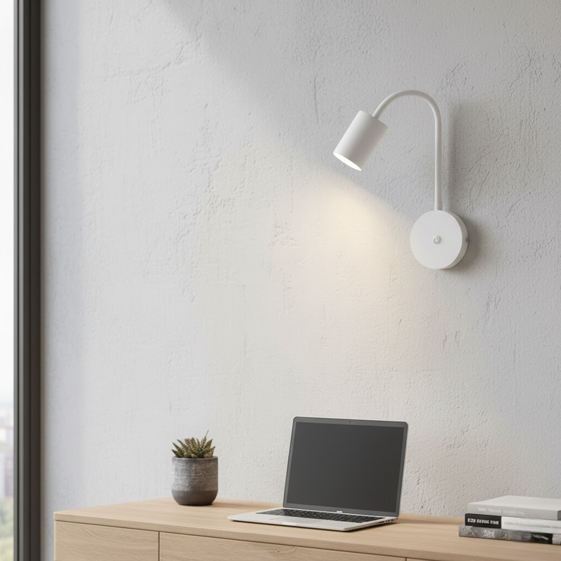 Настінний світильник білий GU10 White Minimal 251141-100006576